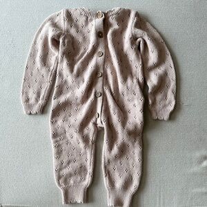 Jamie Kay Emily knitted one piece - Ballet Pink Marle